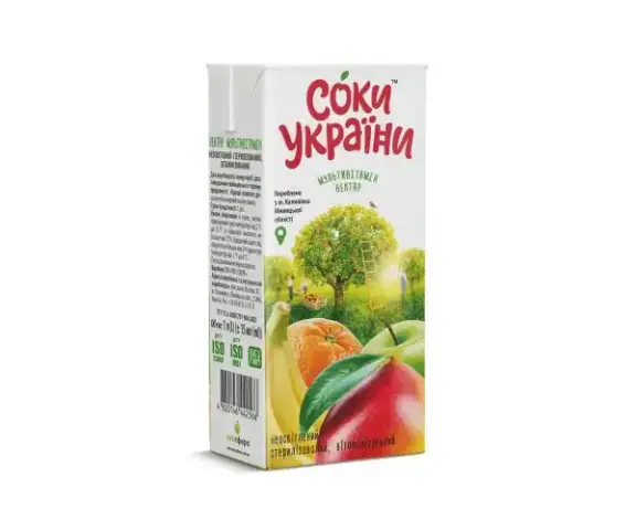 Нектар мультивітамін 0.2 л "Соки України"