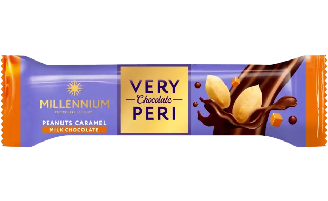 Батончик Millennium Very Peri мол арах,родз,злак пласт та сол карам