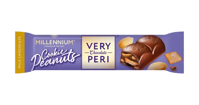 Батончик Millennium Very Peri молочний з начинкою та кокосом