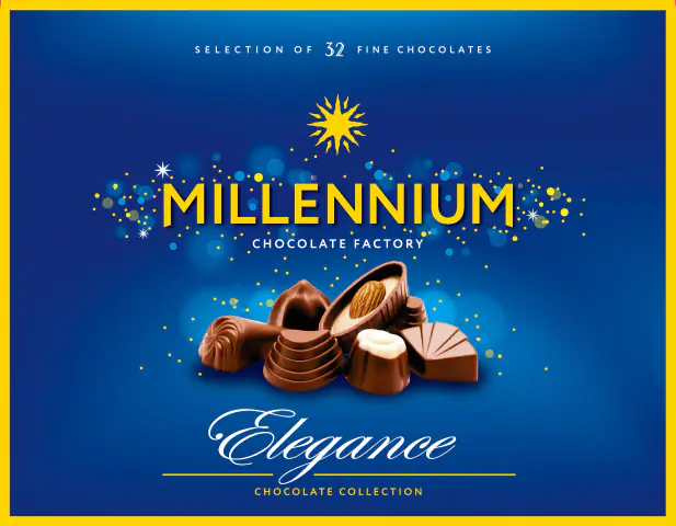 Цукерки Millennium Classic Асорті Elegance молочні 285г