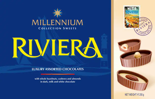 Цукерки Millennium Riviera Nice асорті 250г