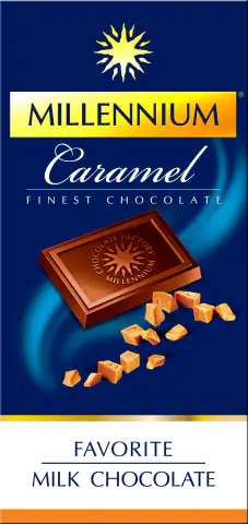 Шоколад Millennium Favorite молочний 100г