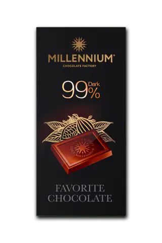 Шоколад Millennium Favorite чорний 99% 100г